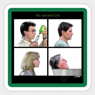 Re-Animator Sticker